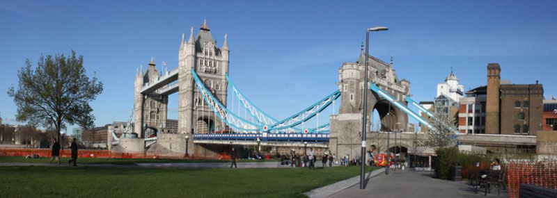 As seen from the park by City Hall