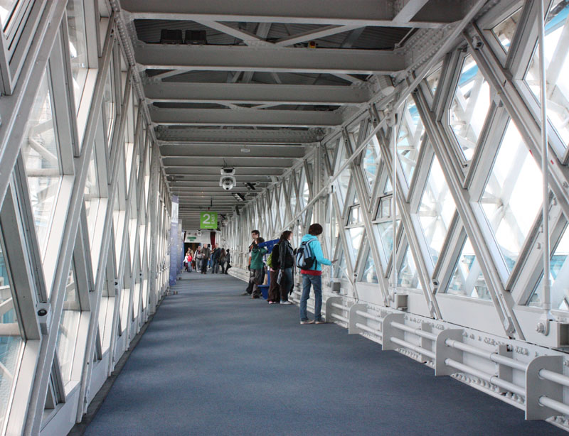 Detail of decoration on tower bridge