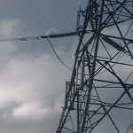 Redbridge, UK: Aerials on a pylon by the Redbridge Roundabout [Picture by Flash Wilson]