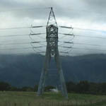 Switzerland: Pylons near CERN, Geneva [Picture by Niels Bassler]