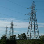 UK: Pylons near the substation in Allerford, Somerset [Picture by Flash Wilson]