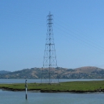 Larkspur, USA: Pylon in the Bay area [Picture by Rick Payne]